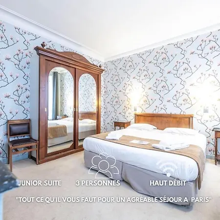 Le Dujardin - Passy Tour Eiffel A Pied - 4 Personnes- Climatisation - Vue Sur Cour